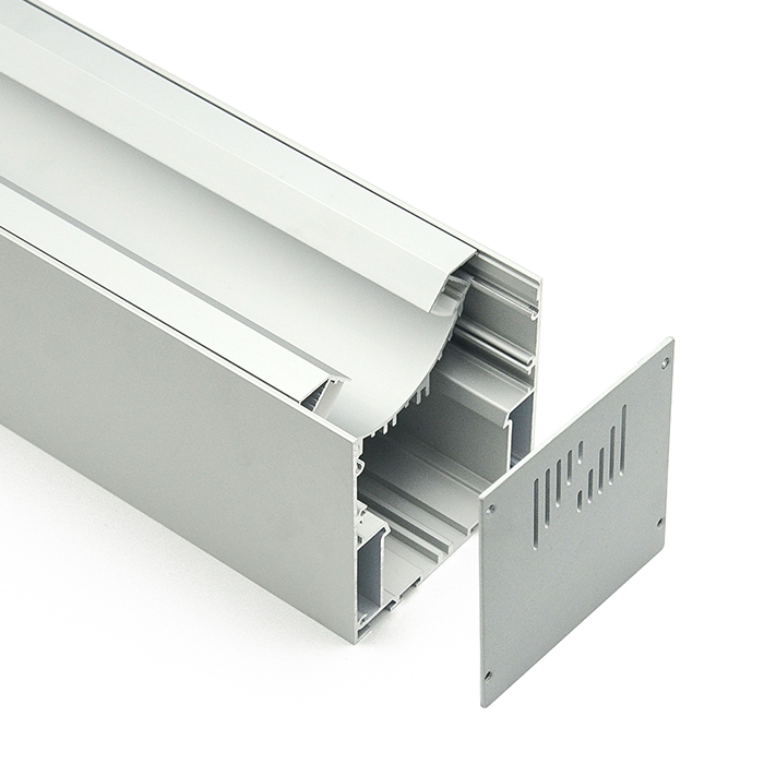 HL-A024-3 Aluminum Profile - Inner Width 14mm(0.55inch) - LED Strip Anodizing Extrusion Channel, For LED Strip Lights